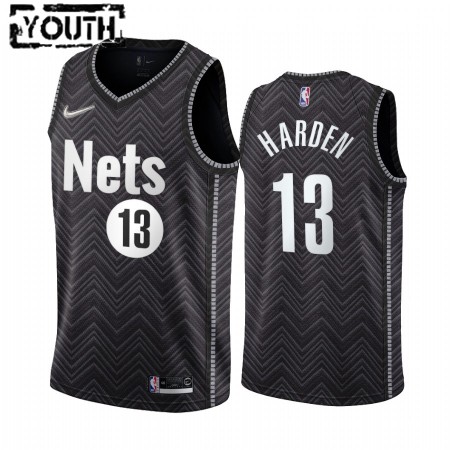 Maglia NBA Brooklyn Nets James Harden 13 2020-21 Earned Edition Swingman - Bambino